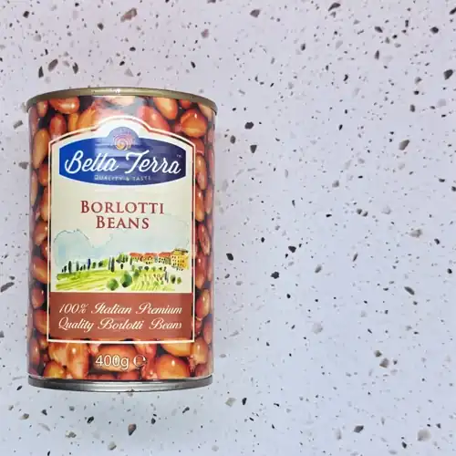  Bella Terra Borlotti Beans: 100% Italian premium quality. Packed in Italy. 