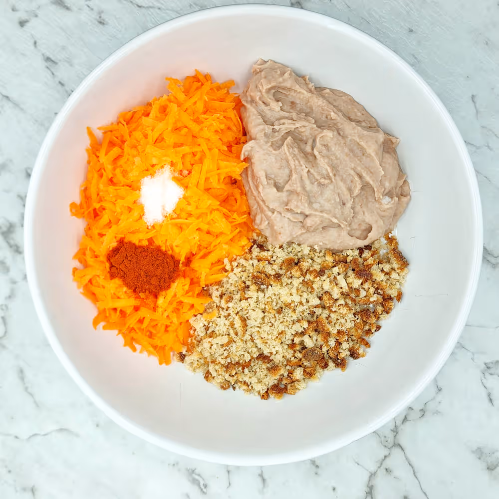 Veggie Nuggets Ingredients Bowl